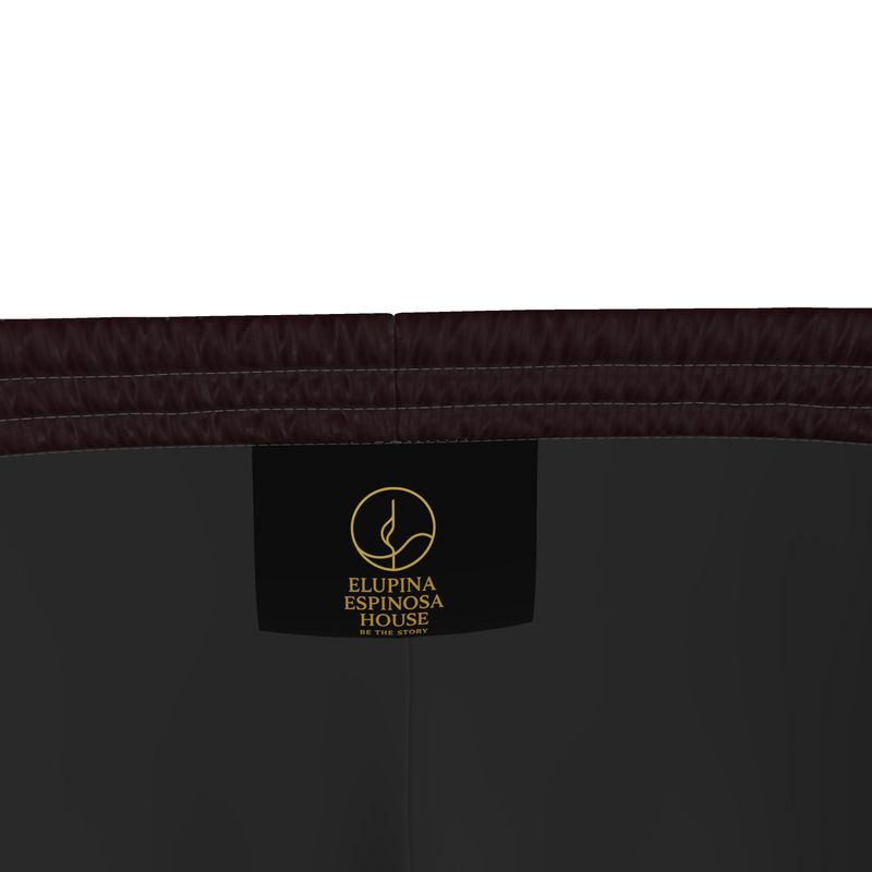 Pantaloncini Riviera in Seta – Bordeaux