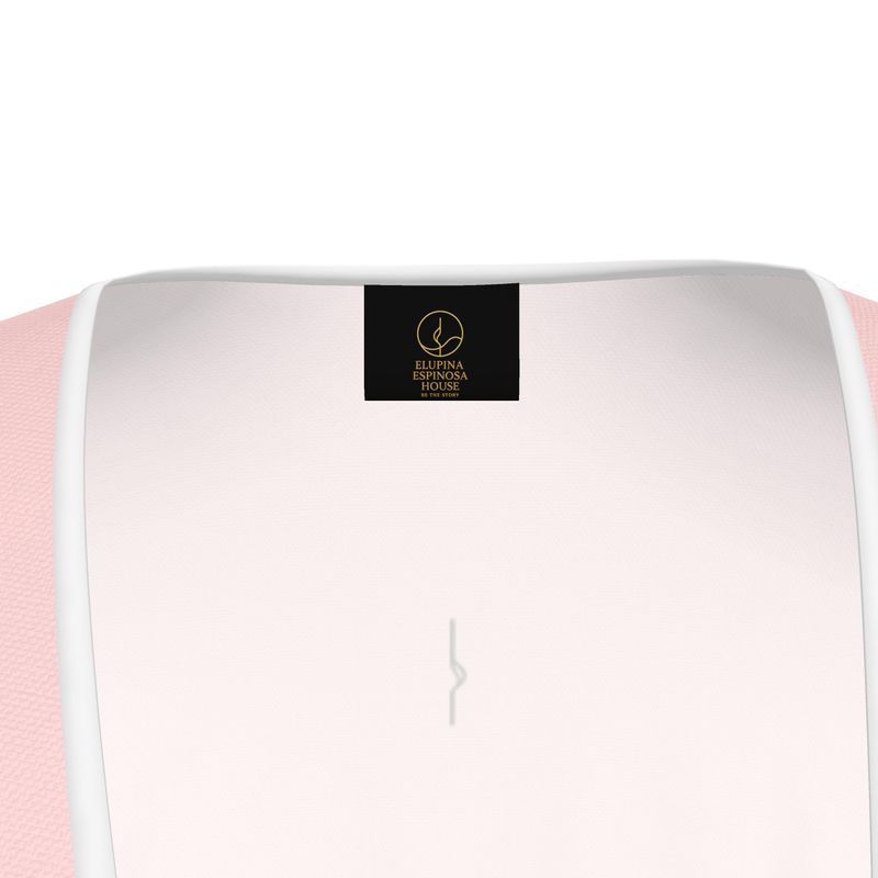 Abito Portafoglio in Raso di Seta – Rose