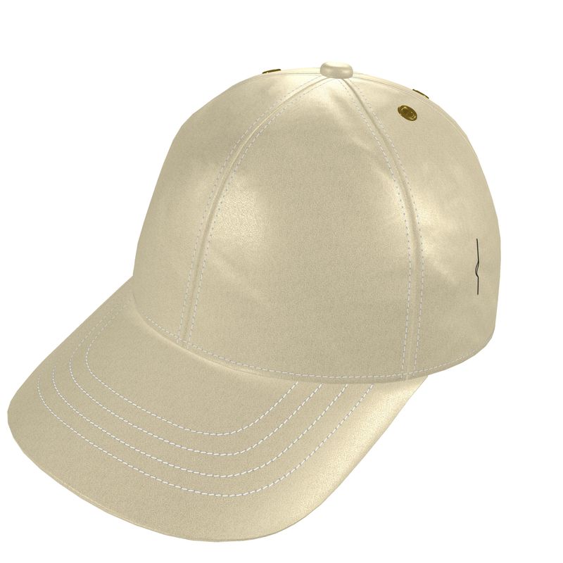 Cappellino in Raso di Seta – Beige