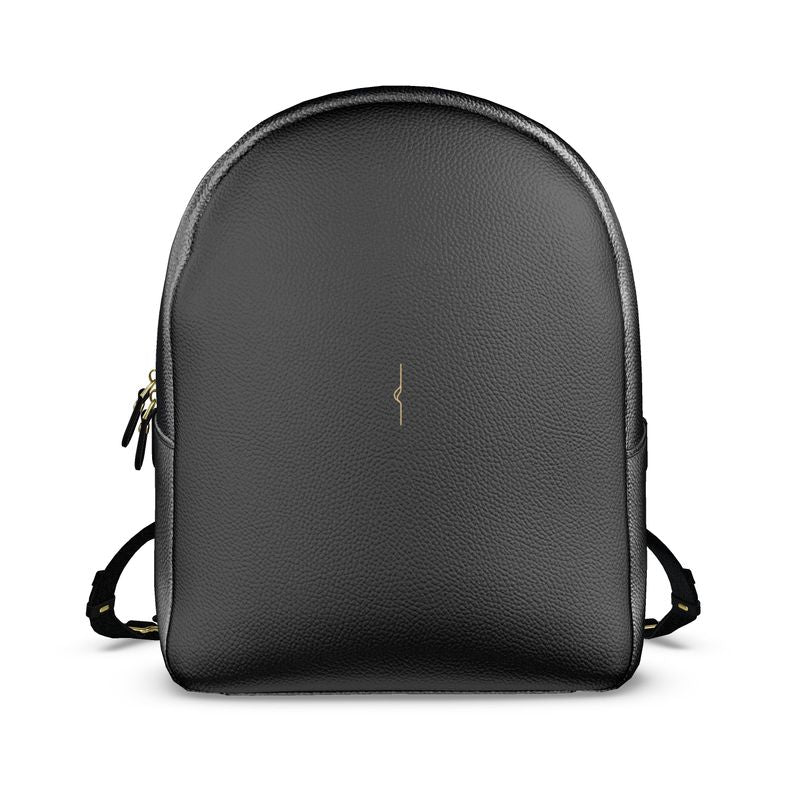 Zaino in Pelle Nappa – Black