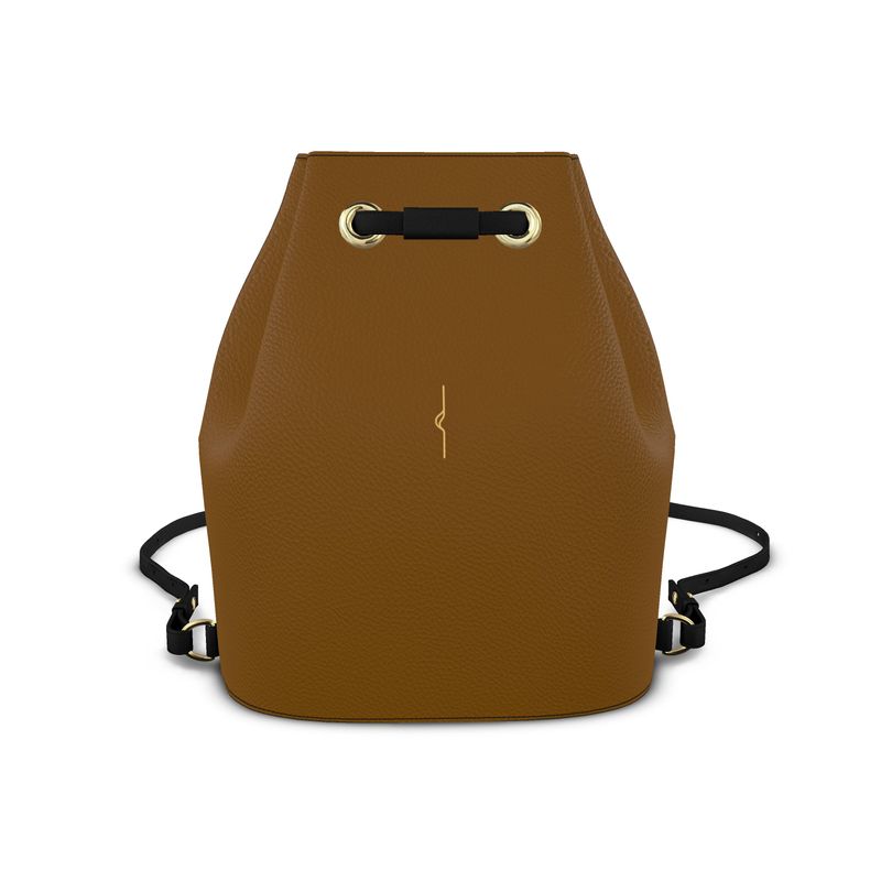 Borsa Secchiello in Pelle Nappa – Brown