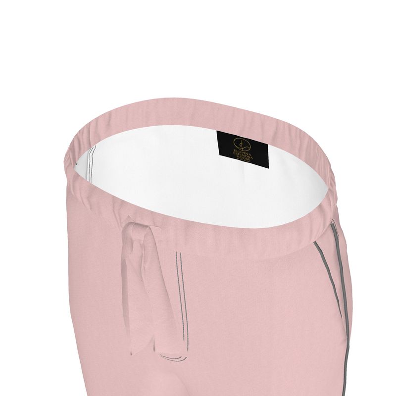 Pantaloni Pigiama in Raso di Seta – Petal