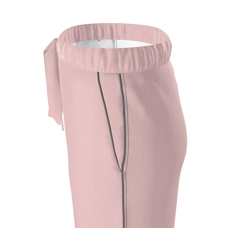 Pantaloni Pigiama in Raso di Seta – Petal