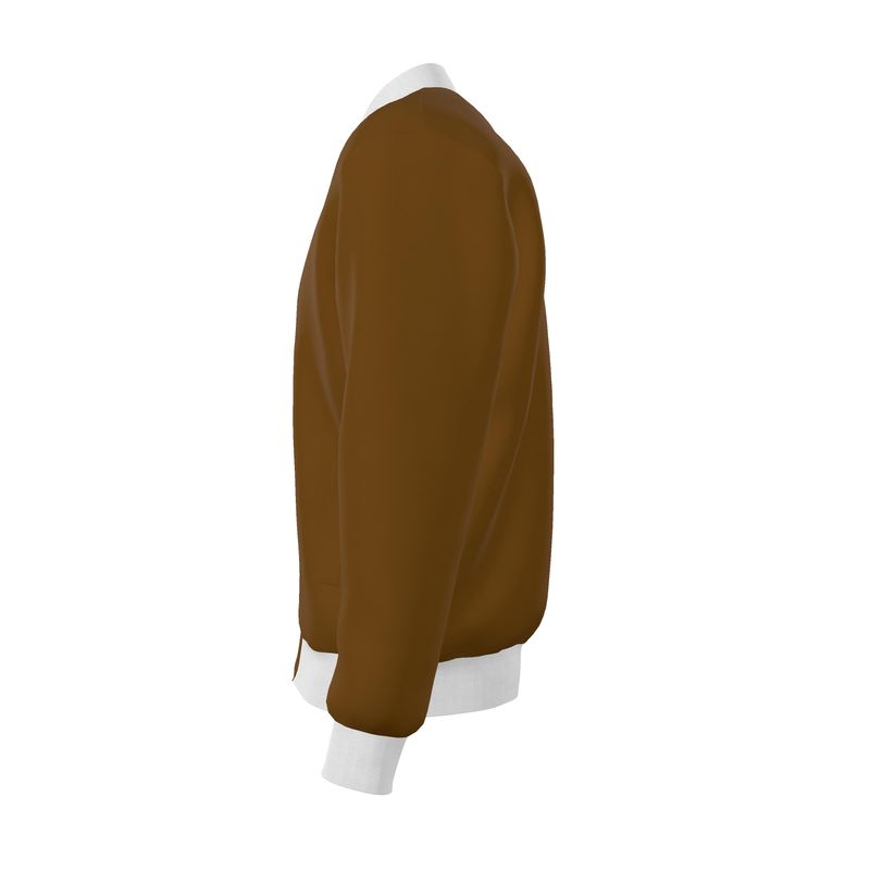 Bomber Reversibile in Seta – Blue