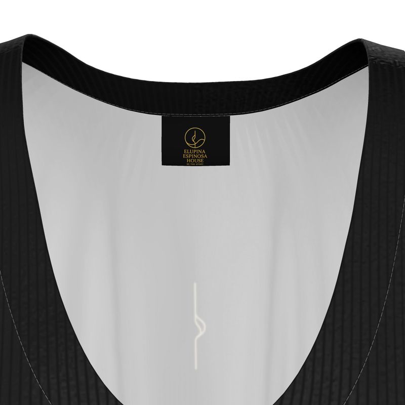 Kaftan in Raso di Seta – Black