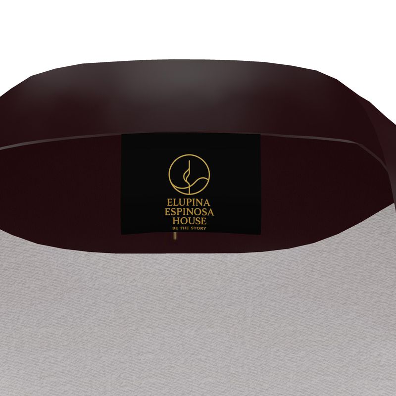 Camicia Pigiama in Raso di Seta – Bordeaux