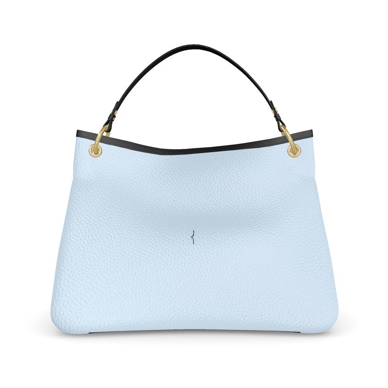 Borsa Slouch in Pelle Nappa – Powder Blue