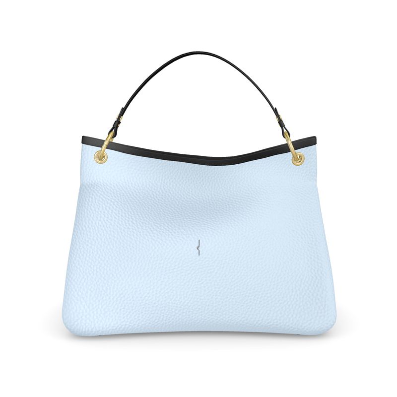 Borsa Slouch in Pelle Nappa – Powder Blue