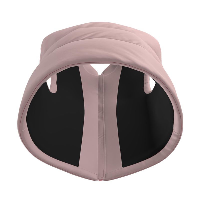 Gilet Imbottito in Raso di Seta – Rose