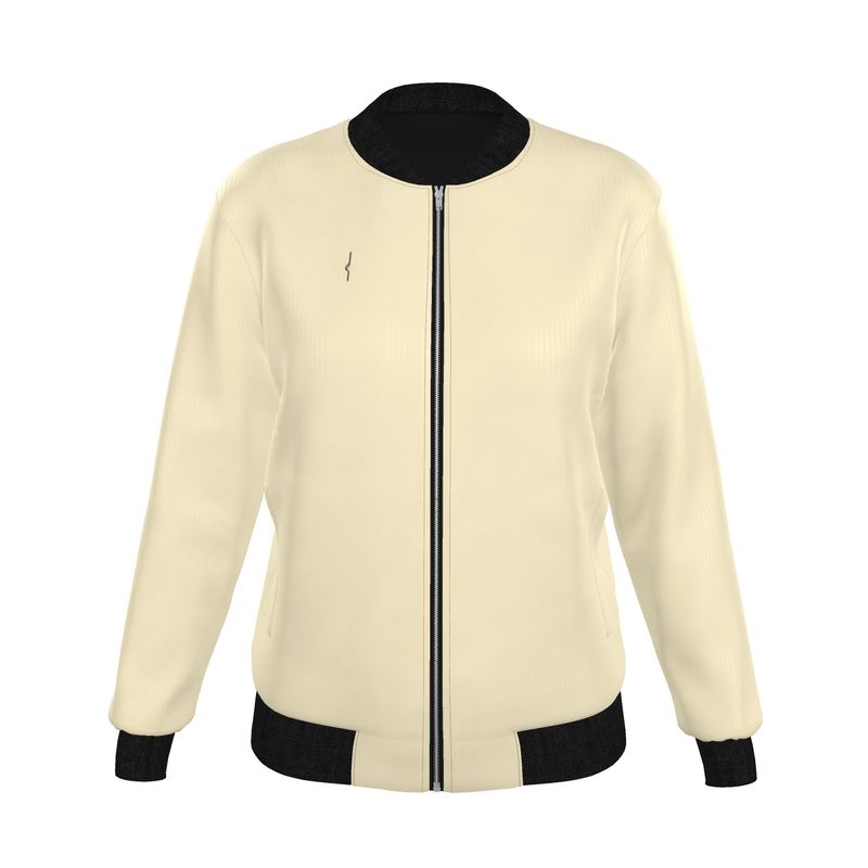 Bomber Reversibile in Seta – Ivory