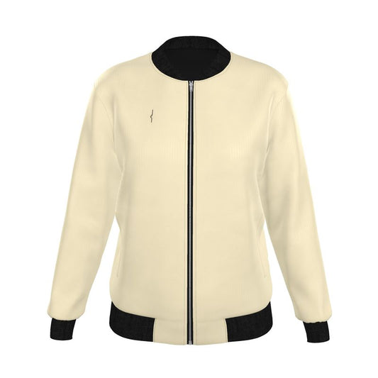 Bomber Reversibile in Seta – Ivory