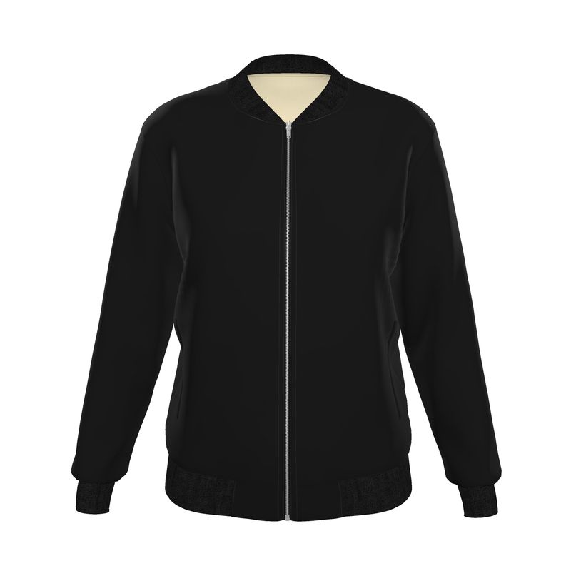 Bomber Reversibile in Seta – Ivory